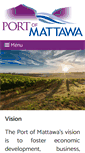 Mobile Screenshot of portofmattawa.org