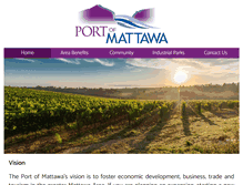 Tablet Screenshot of portofmattawa.org